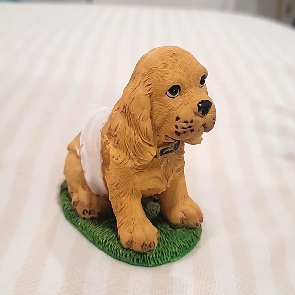 Vintage Lot Tender Times Golden Retriever Lab Resin Figure Figurine 4.5"… - Picture 2 of 10